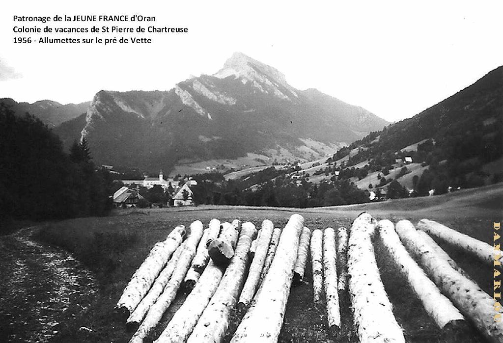 COLO JEUNE FRANCE 1956 Allumettes sur le pre de Vette.jpg